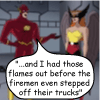 Justice League - Flash & Hawkgirl